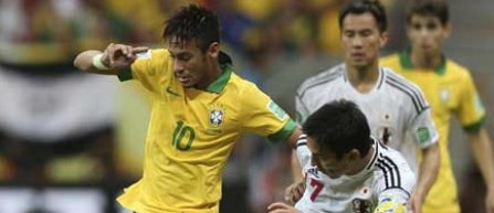Cupa Confederatiilor: Brazilia a invins clar Japonia in meciul de deschidere